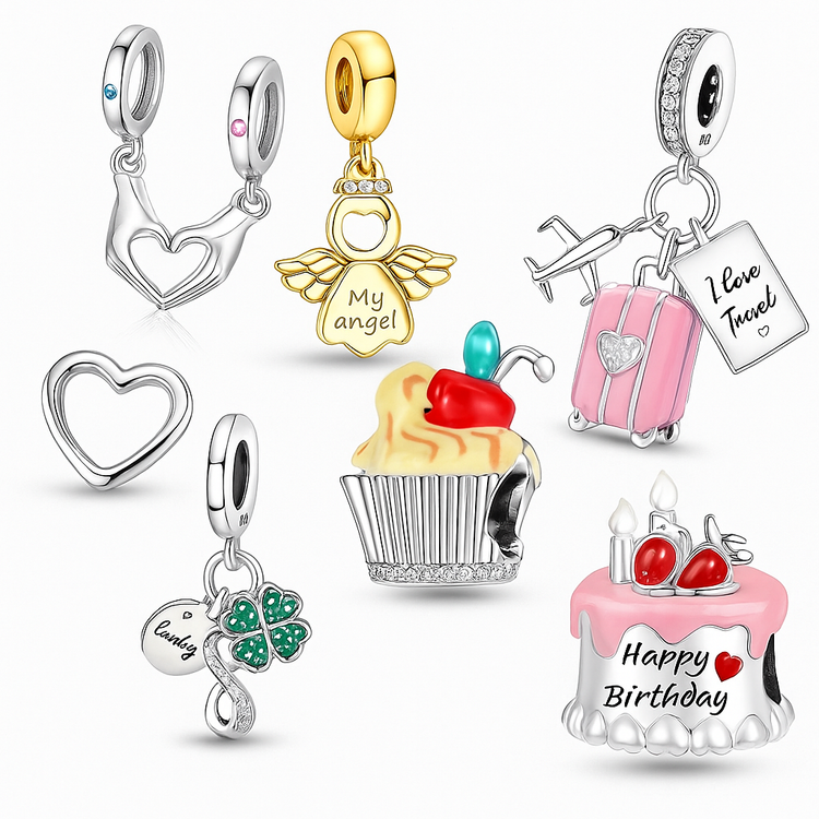✨ Charm Moments – Liebevolle Anhänger aus 925 Silber für jeden Anlass ✨