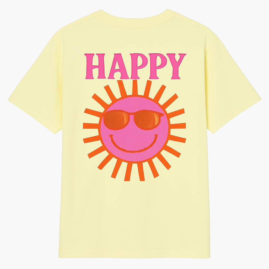 Happy Sun Tshirt von be Bogue