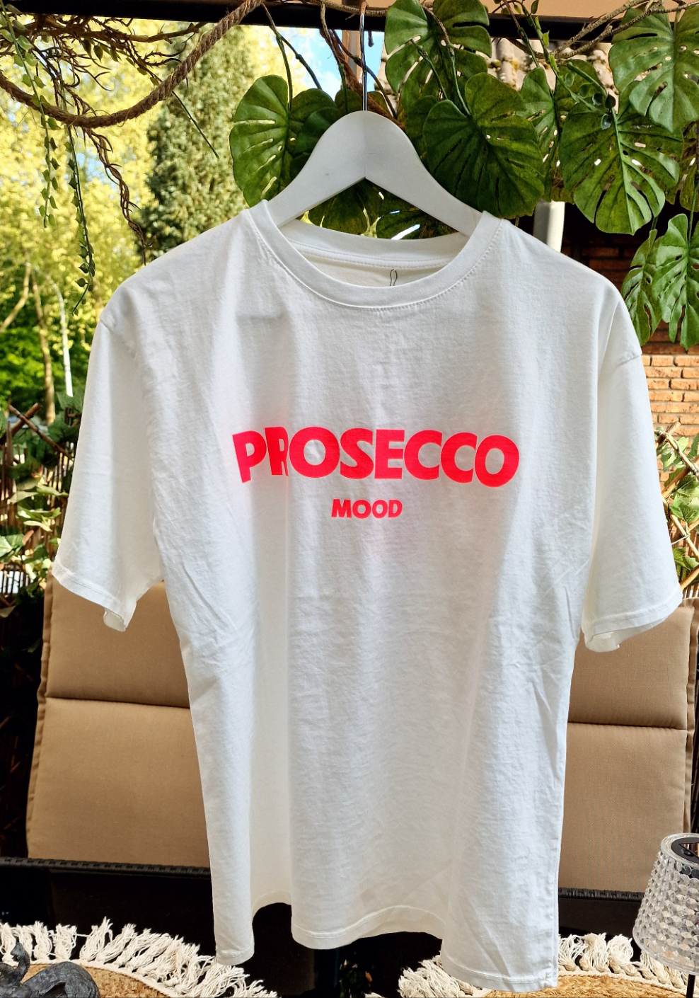 T-Shirts mit Statement-Print I Prosecco