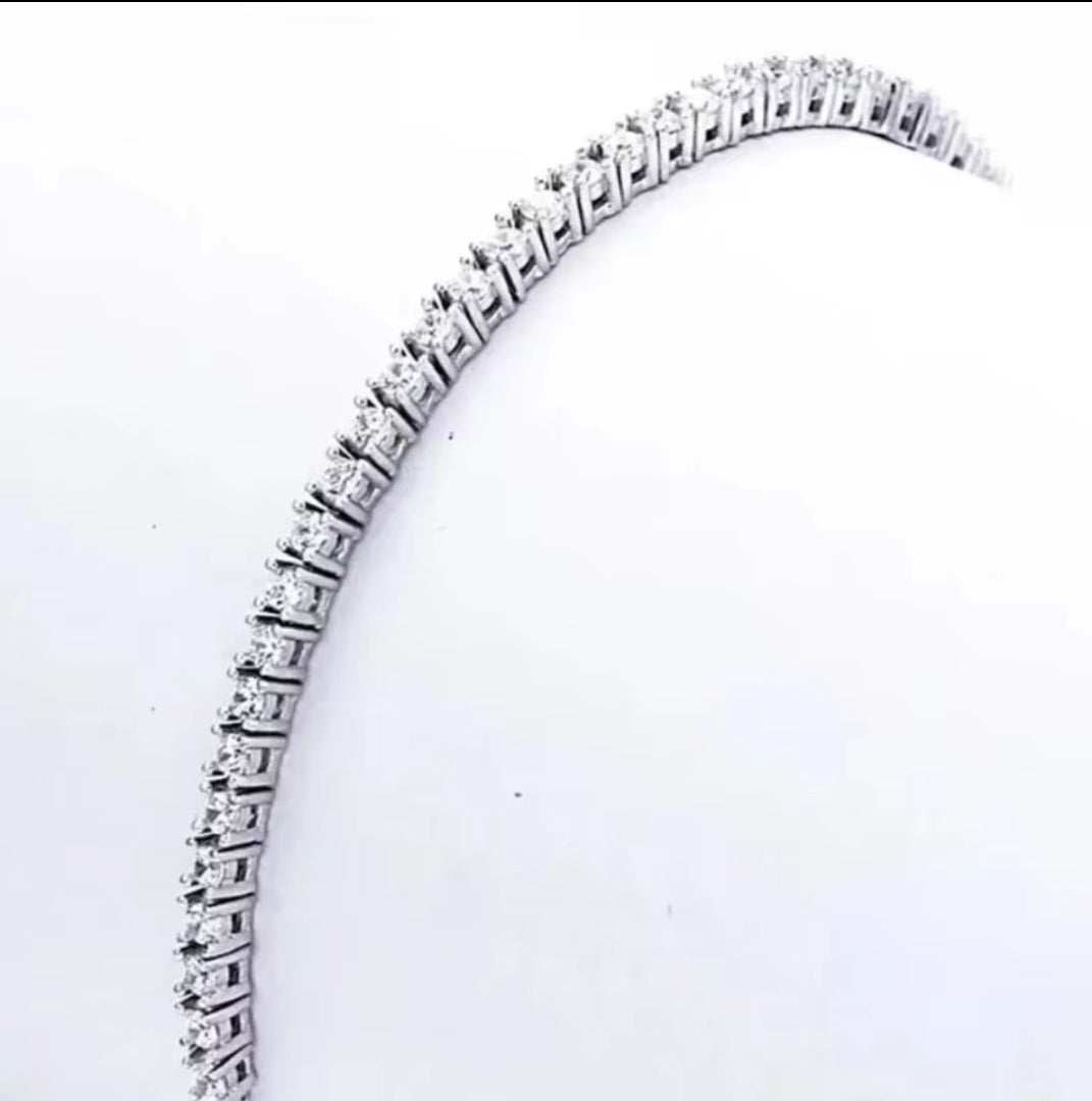 Tennis Armband Silber