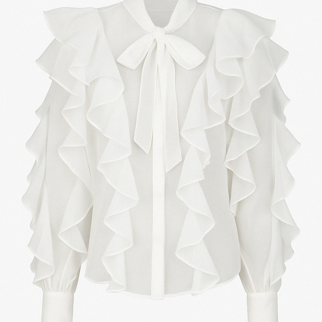 Weiße Bluse von Bogue- ideal für jeden Anlass