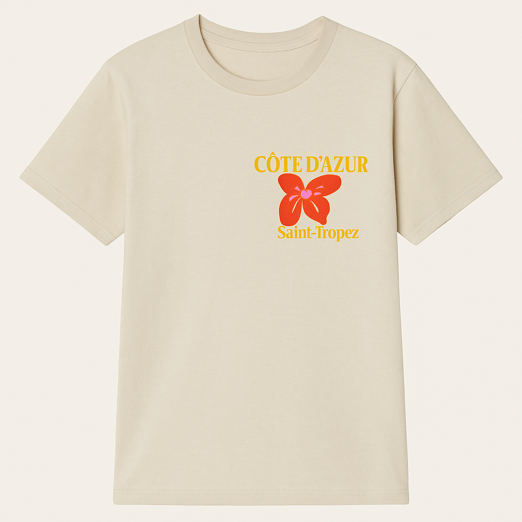 T-Shirts mit Statement-Print I Cote d'Azur