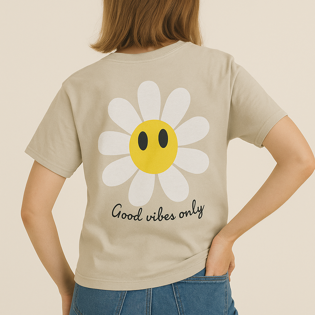 T-Shirts mit Statement-Print I Blume