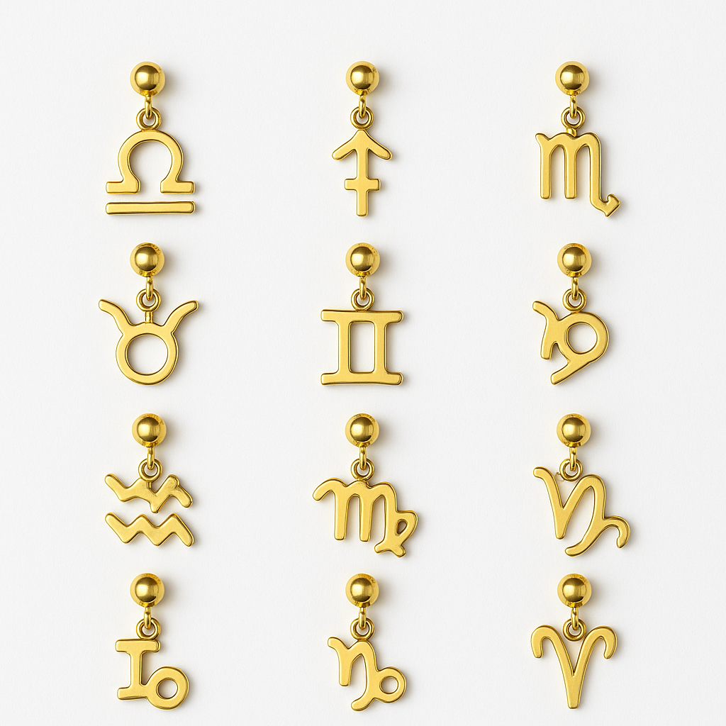 Charm/ Pin Sternzeichen  | DIY Anhänger für Ketten & Armbänder