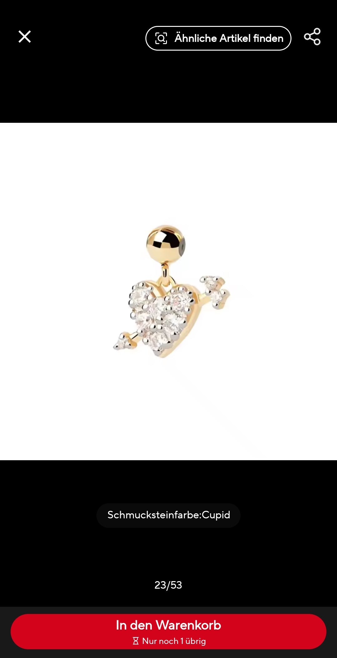 Buchstaben-Charm A–Z 18K DIY/ Pin vergoldeter Edelstahl I Wasserfester Anhänger