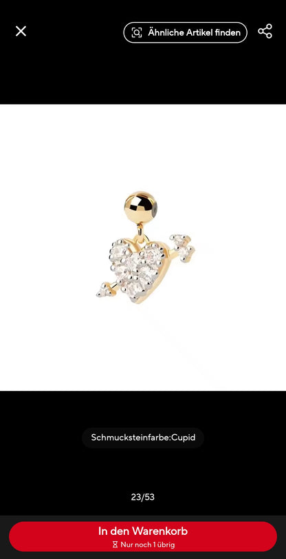 Buchstaben-Charm A–Z 18K DIY/ Pin vergoldeter Edelstahl I Wasserfester Anhänger