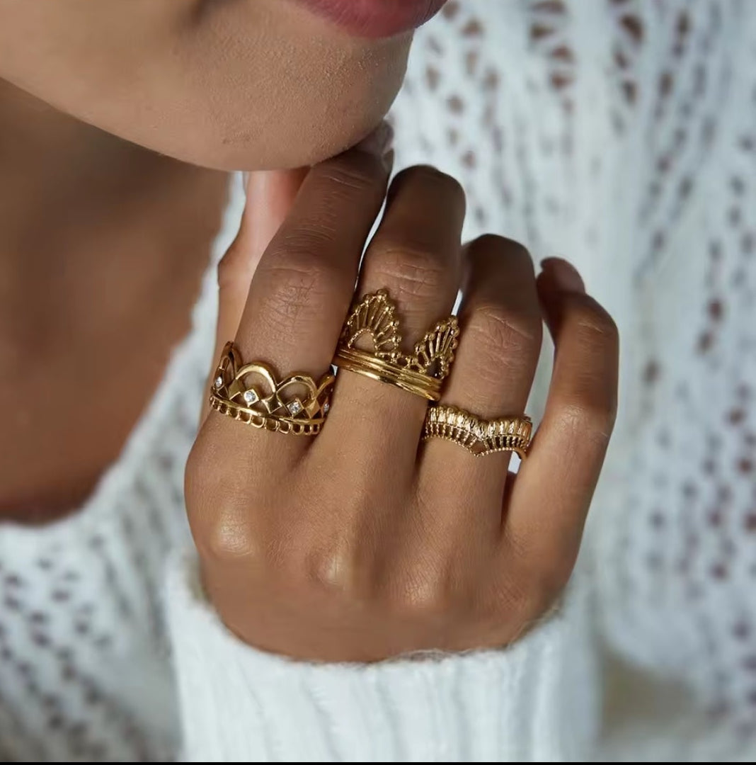 Layer Ringe |Stacking Schmuck im Luxury Look