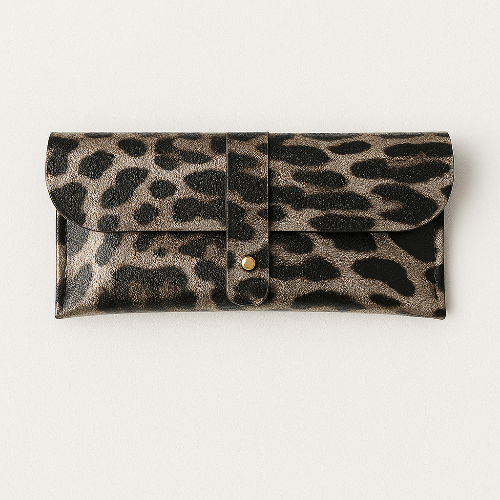 Elegantes Brillenetui aus echtem Leder – 5 Farbvarianten