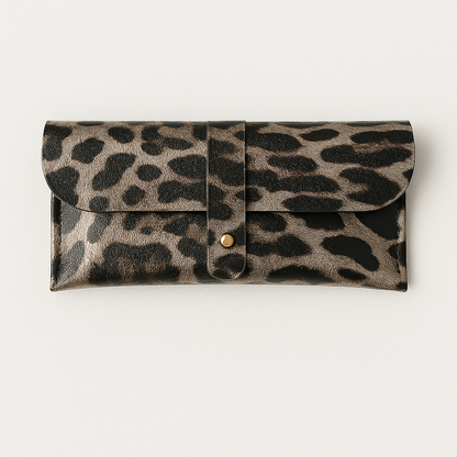 Elegantes Brillenetui aus echtem Leder – 5 Farbvarianten